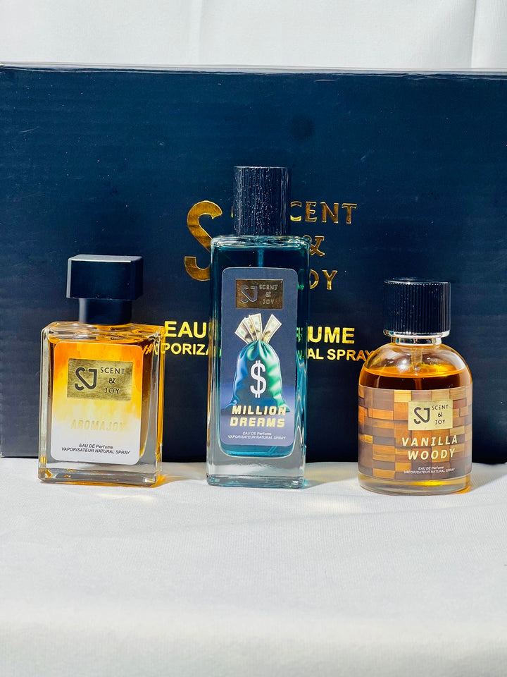 Vanilla Woody ,  aroma joy  & Million Dreams Perfume - Best Fragrance Combo"