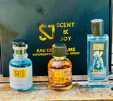 pak of three perfume blooms air vanilla woody , million dreams